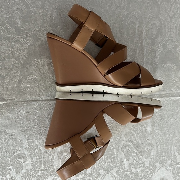 Lines Paolo Women Wedge Heels Size 9.5 M - Picture 10 of 17